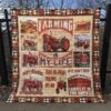 Farmer Quilt Blanket Ver 2  Quilt